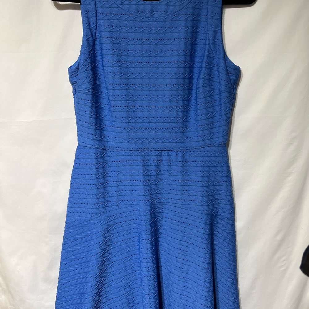 Donna Morgan Cobalt Blue Sleeveless Midi Dress‎